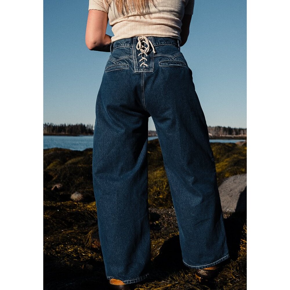 RUDY JUDE Lace Back Big Jeans - RJ Size 2